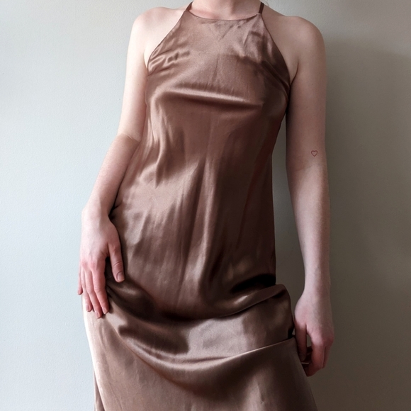 Beechers Brook Dresses & Skirts - Vintage satin maxi dress